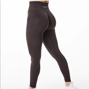 Alphalete Amplify Legging - chocolate small